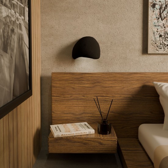 Wall Lamp Set (2 Pieces) Wabi Sabi Arcus - Black Black