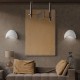 Wall Lamp Set (2 Pieces) Wabi Sabi Shell - White White Wall Lamp Set (2 Pieces) Wabi Sabi Shell - White White