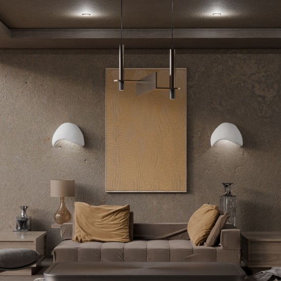 Wall Lamp Set (2 Pieces) Wabi Sabi Shell - White White Wall Lamp Set (2 Pieces) Wabi Sabi Shell - White White