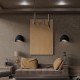 Wall Lamp Set (2 Pieces) Wabi Sabi Shell - Black Black
