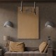 Wall Lamp Set (2 Pieces) Wabi Sabi Shell - Concrete Grey Concrete Grey