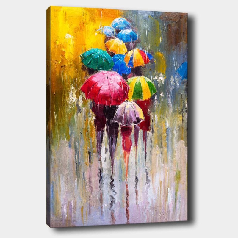 Wallxpert Decorative Canvas Painting 613776053_70100 Multicolor
