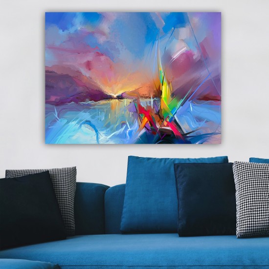 Wallxpert Decorative Canvas Painting 1054276691_70100 Multicolor