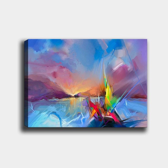 Wallxpert Decorative Canvas Painting 1054276691_70100 Multicolor