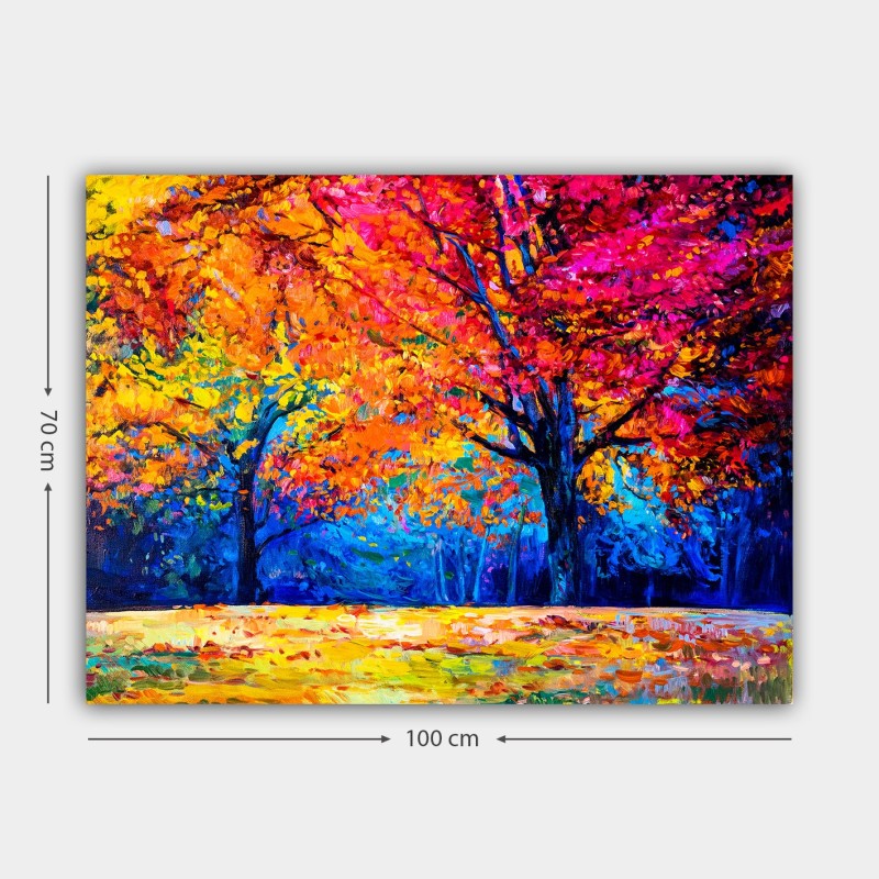 Decorative Canvas Painting 292880360_70100 Multicolor