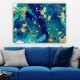 Decorative Canvas Painting 468034400_70100 Multicolor Wallxpert Decorative Canvas Painting 468034400_70100 Multicolor