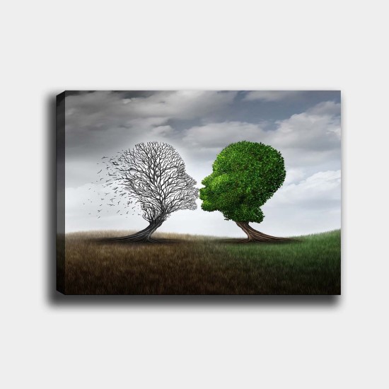Wallxpert Decorative Canvas Painting 547593979_70100 Multicolor