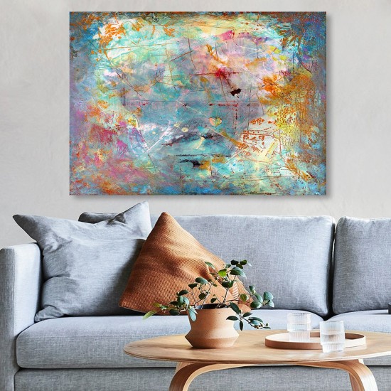 Wallxpert Decorative Canvas Painting 629662394_70100 Multicolor