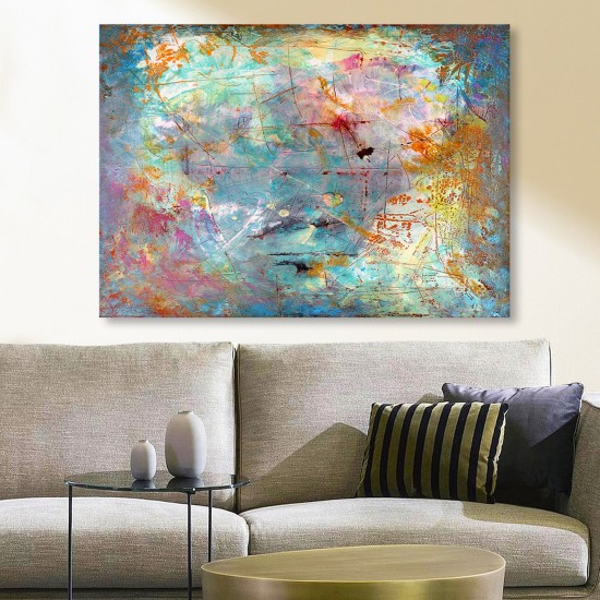Wallxpert Decorative Canvas Painting 629662394_70100 Multicolor