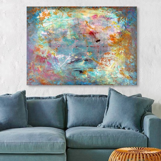 Wallxpert Decorative Canvas Painting 629662394_70100 Multicolor