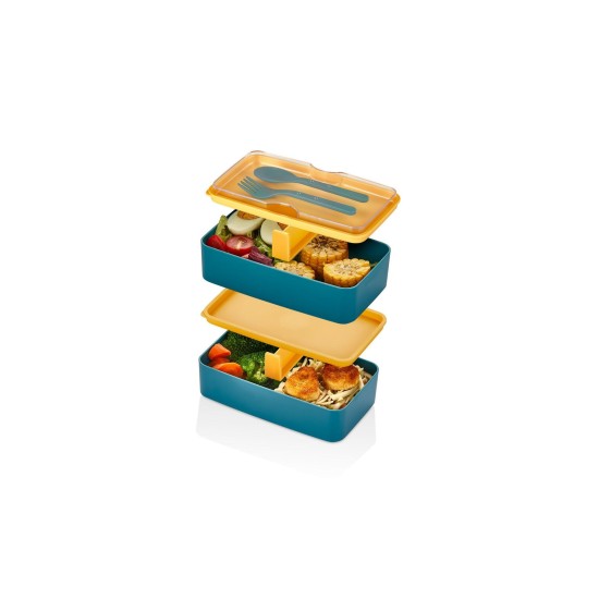 Hermia Lunch Box Set (2 Pieces) EM-1003-S Blue
Yellow