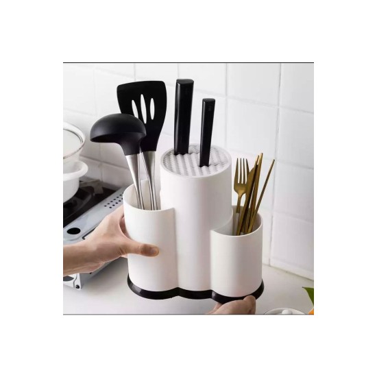 Kitchen Organizer LV-293B White Hermia Kitchen Organizer LV-293B White