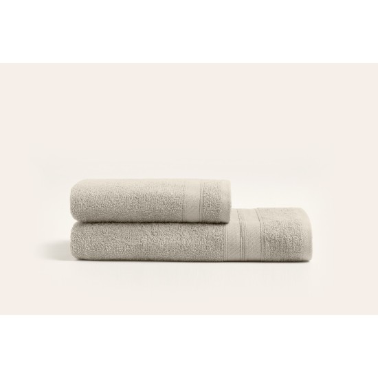 Lessentiel Bath Towel Set (2 Pieces) 1005A-067-2 Beige