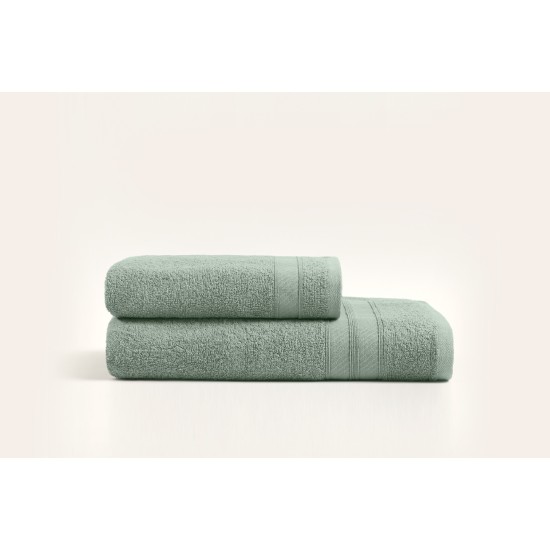 Lessentiel Bath Towel Set (2 Pieces) 1004A-071-1 Green