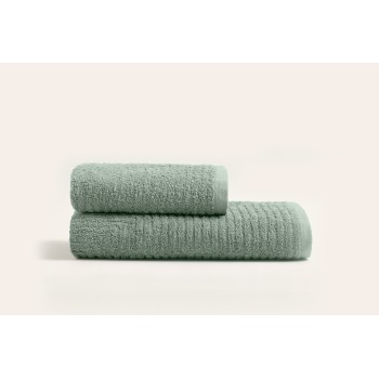 Bath Towel Set (2 Pieces) 1034A-071-1 Green