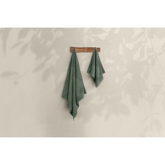 Lessentiel Bath Towel Set (2 Pieces) 1034A-071-1 Green