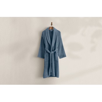 Bathrobe 1041A-044-1 Blue