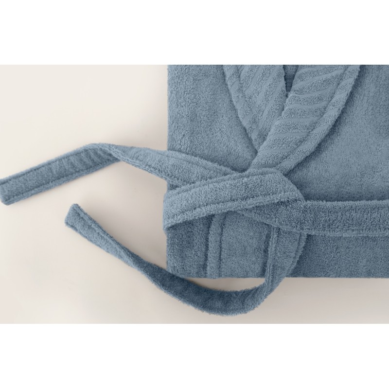 Lessentiel Bathrobe Set (2 Pieces) 1051A-044-1 Blue