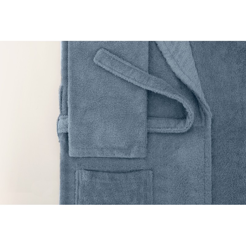 Lessentiel Bathrobe Set (2 Pieces) 1051A-044-1 Blue