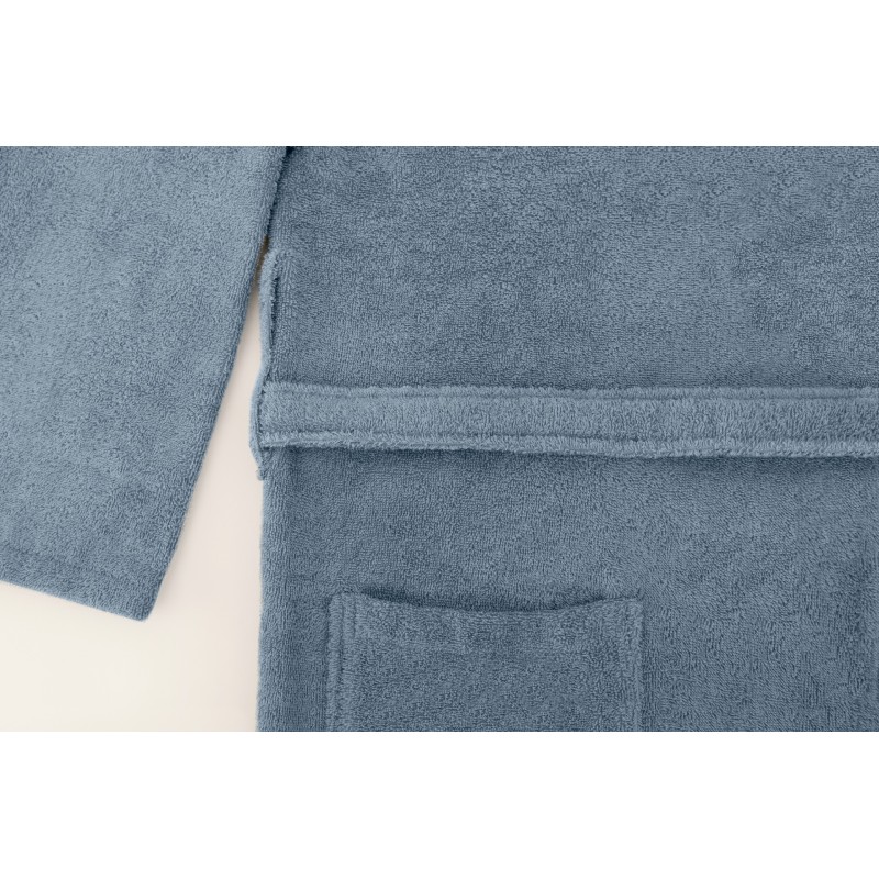 Lessentiel Bathrobe Set (2 Pieces) 1051A-044-1 Blue