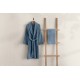 Lessentiel Bathrobe Set (2 Pieces) 1051A-044-1 Blue