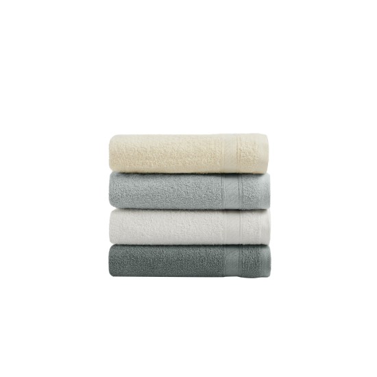 Face Towel Set (4 Pieces) 1002A-047-1 Multicolor Lessentiel Face Towel Set (4 Pieces) 1002A-047-1 Multicolor