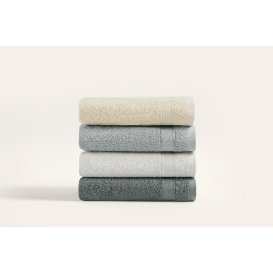 Face Towel Set (4 Pieces) 1002A-047-1 Multicolor Lessentiel Face Towel Set (4 Pieces) 1002A-047-1 Multicolor