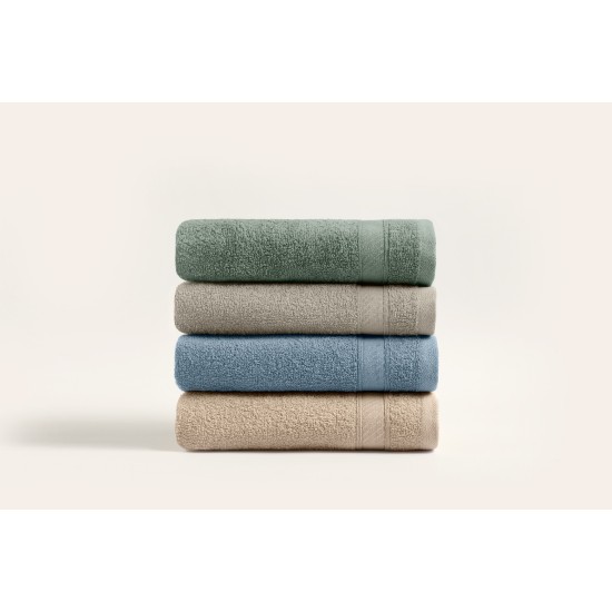 Face Towel Set (4 Pieces) 1003A-047-1 Multicolor Lessentiel Face Towel Set (4 Pieces) 1003A-047-1 Multicolor