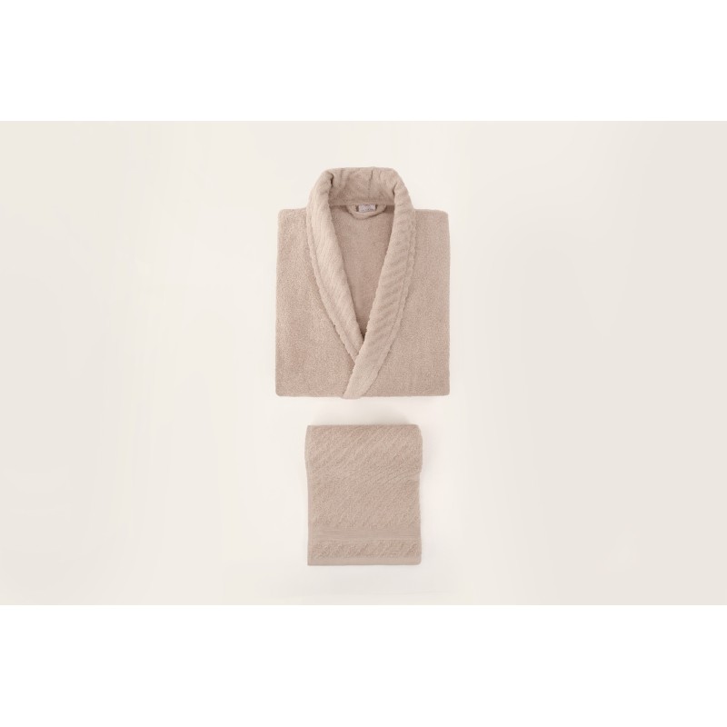 Lessentiel Family Bathrobe Set (4 Pieces) 1062A-047-1 Powder
Cream