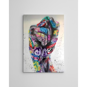 Decorative Canvas Painting WY349 (50 x 70) Multicolor
