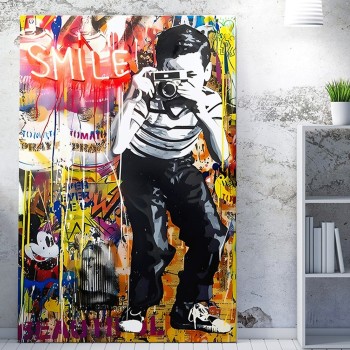 Decorative Canvas Painting WY357 (50 x 70) Multicolor