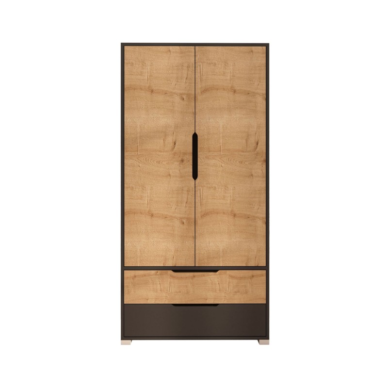 Wardrobe Flora 90 - Anthracite, Sapphire Oak Anthracite
Sapphire Oak
