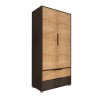 Wardrobe Flora 90 - Anthracite, Sapphire Oak Anthracite
Sapphire Oak