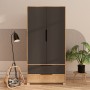 Wardrobe Flora 90 - Sapphire Oak, Anthracite Sapphire Oak
Anthracite