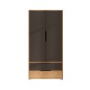 Wardrobe Flora 90 - Sapphire Oak, Anthracite Sapphire Oak
Anthracite