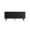 Console Mirza Modern 180 - Sapphire Oak, Anthracite Sapphire Oak
Anthracite