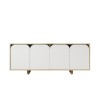 Console Lazio Bohem 180 - Sapphire Oak, White Sapphire Oak
White