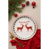 Dessert Plate Set (6 Pieces) Two Deers Multicolor