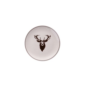 Service Plate Set (6 Pieces) Geyik Bordo Multicolor