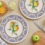 Service Plate Set (6 Pieces) Lemon Garden Yellow
Blue
White
Green