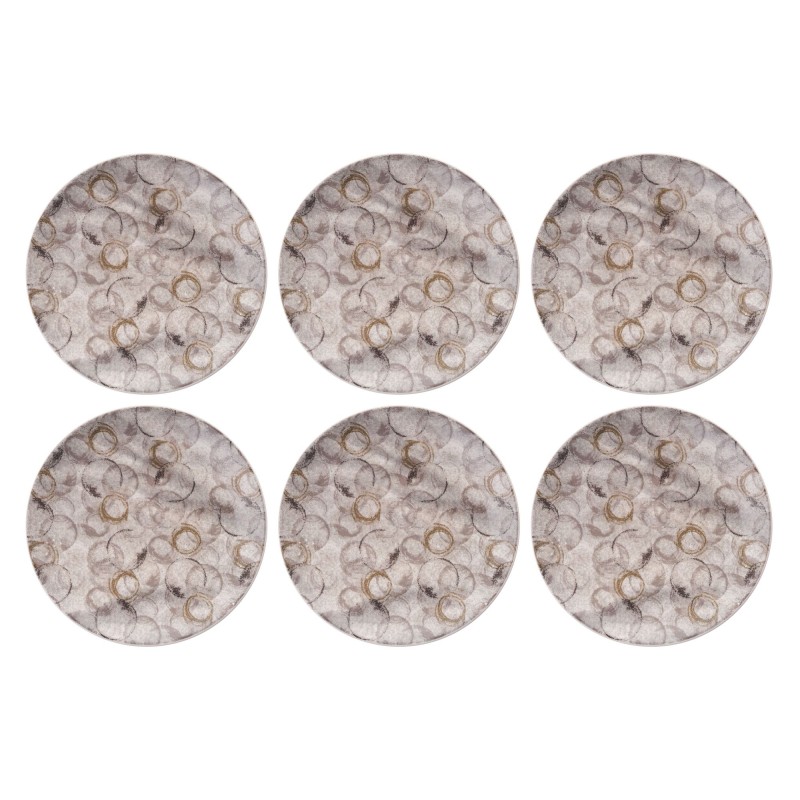 Service Plate Set (6 Pieces) Moil Beige
Black