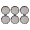 Service Plate Set (6 Pieces) Arel Grey
Black
Beige