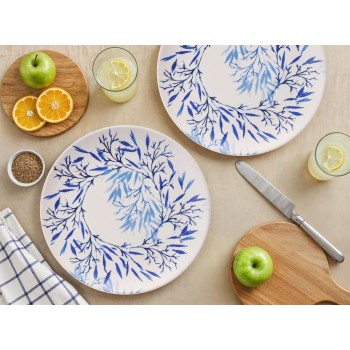Service Plate Set (6 Pieces) Blue Ivy Blue
White
Aqua