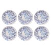 Service Plate Set (6 Pieces) Blue Ivy Blue
White
Aqua