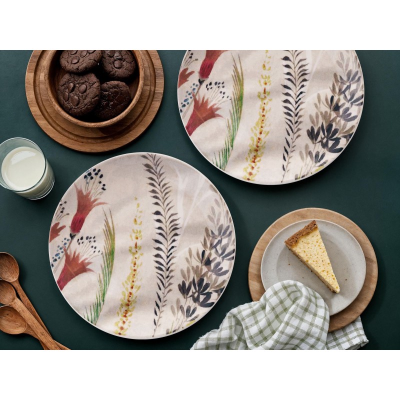 Service Plate Set (6 Pieces) Flos Multicolor