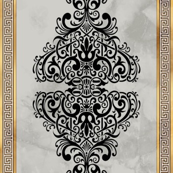 Carpet (50 x 80) Hmnt595 Multicolor