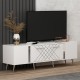 TV Stand Detas - White, Silver White
Silver TV Stand Detas - White, Silver White
Silver