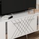 TV Stand Detas - White, Silver White
Silver TV Stand Detas - White, Silver White
Silver