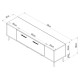 TV Stand Detas - White, Silver White
Silver TV Stand Detas - White, Silver White
Silver