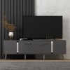 TV Stand Detas - Anthracite, Silver Anthracite
Silver
